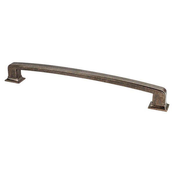 Berenson 12 in. CC Hearthstone Appliance Pull with Weathered Verona Bronze 2037-1WVB-P - main